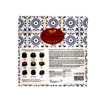 Saveurs du Portugal Azulejos Collection 9 chocolats - Maria Chocolate