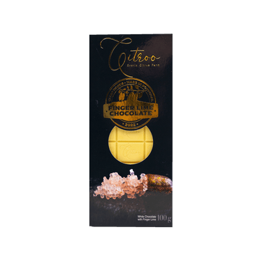 Tablete de Chocolate Branco com Limão Caviar - Citroo